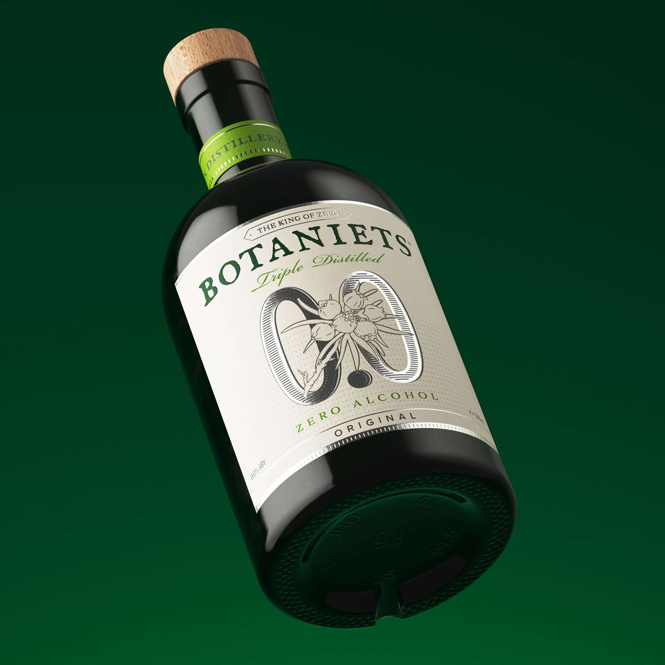 BOTANIETS ORIGINAL – Triple-distilled non-alcoholic botanical spirit, 500ml bottle