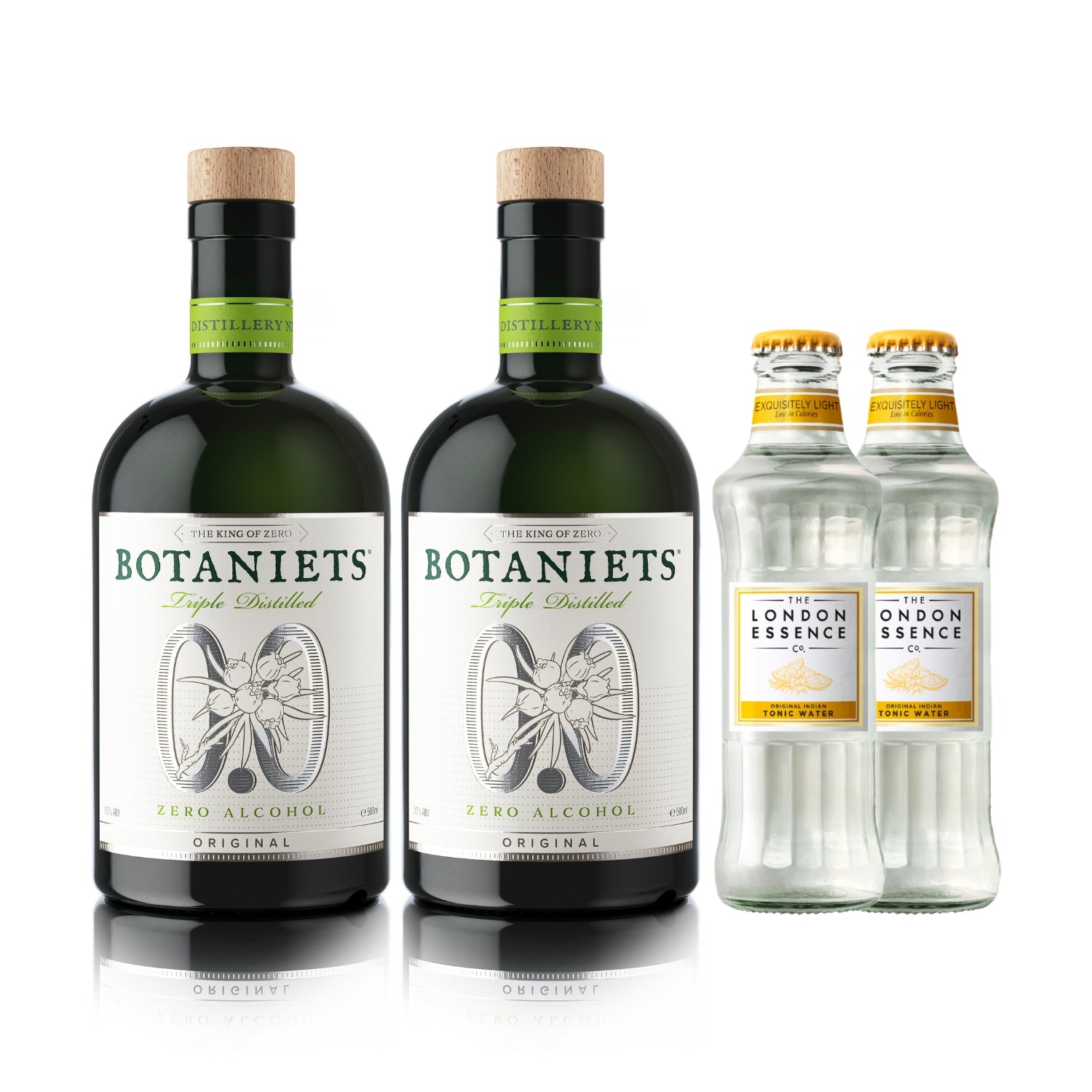 Duo pack: 2 flessen Botaniets Gin 0.0%